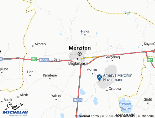 MICHELIN Bağlarbaşı map - ViaMichelin