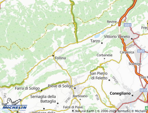 Mappa MICHELIN Rolle - ViaMichelin