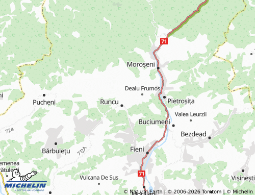 Mapa MICHELIN Siliștea - ViaMichelin
