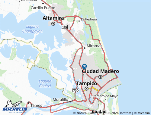 MICHELIN Mirador map - ViaMichelin