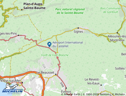 Mapa MICHELIN Le Puits d'Encastre - ViaMichelin
