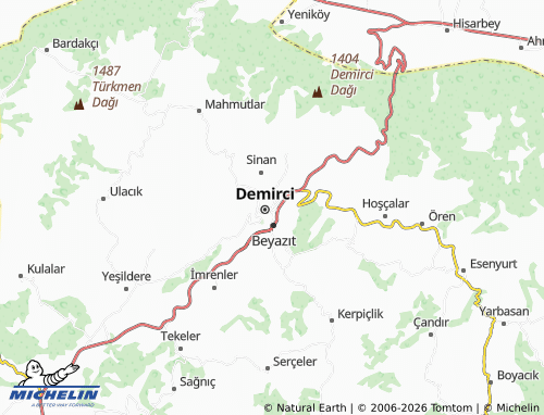 Mappa MICHELIN Secaattin - ViaMichelin