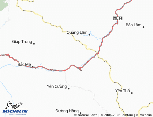 Mapa MICHELIN Yên Phong - ViaMichelin