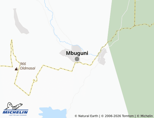 Mappa MICHELIN Mbuguni - ViaMichelin