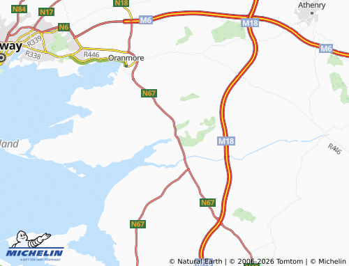 Mappa MICHELIN Clarinbridge - ViaMichelin
