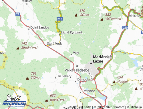 Mappa MICHELIN Valy - ViaMichelin