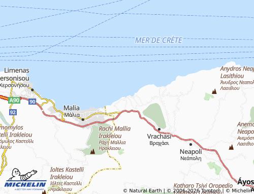 Mapa MICHELIN Sisi - ViaMichelin