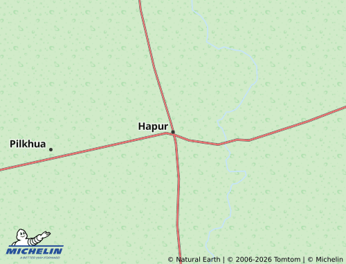 Carte MICHELIN Hapur - ViaMichelin