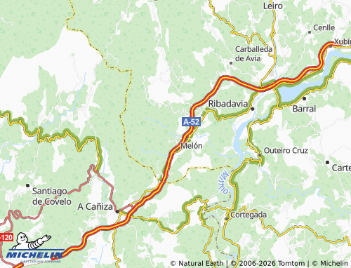 MICHELIN-Landkarte As Mestas - ViaMichelin