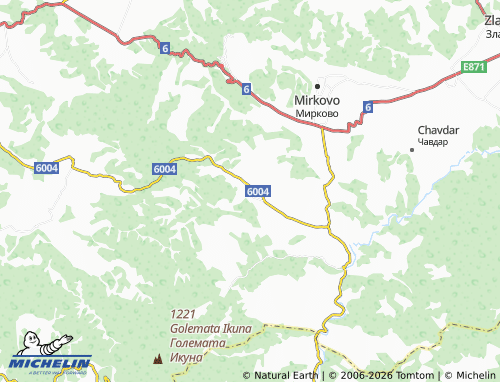 Kaart MICHELIN Smolsko - ViaMichelin