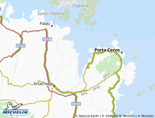 Mapa MICHELIN La Conia - ViaMichelin