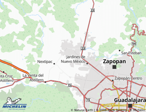 Mapa MICHELIN Los Manzanos - ViaMichelin