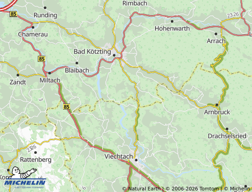 MICHELIN Buchberg map - ViaMichelin