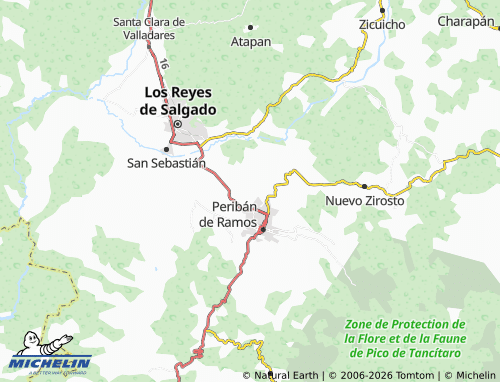 Mapa MICHELIN Predio El Cerezo - ViaMichelin