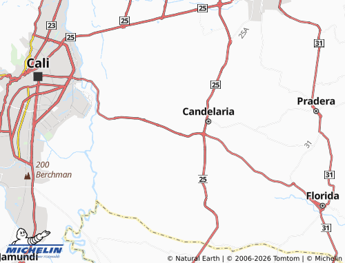 Carte MICHELIN La Gorgona - ViaMichelin