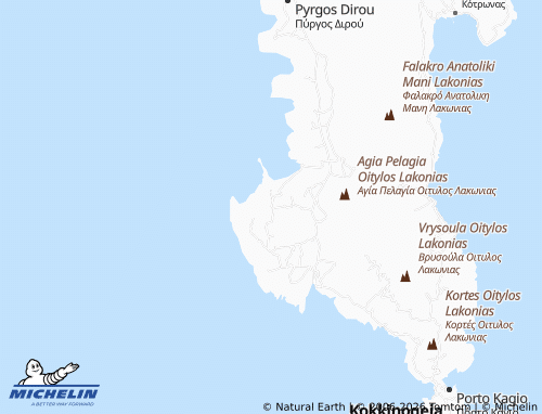 MICHELIN Stavri map - ViaMichelin