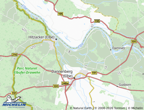 MICHELIN Grabau map - ViaMichelin