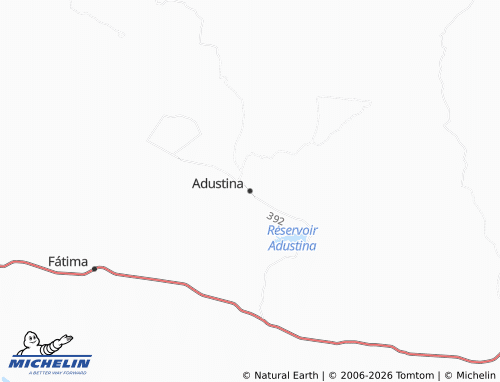 Mapa MICHELIN Adustina - ViaMichelin