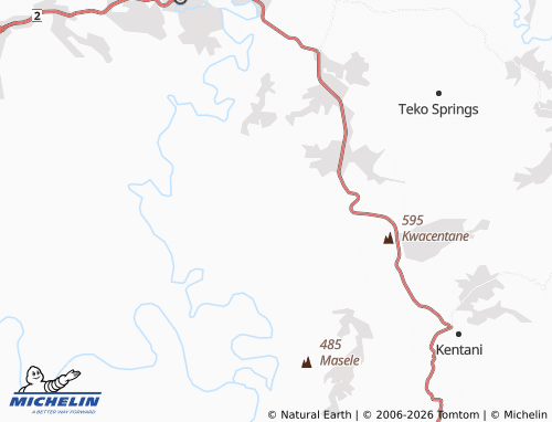 Kaart MICHELIN eMangqangqa - ViaMichelin