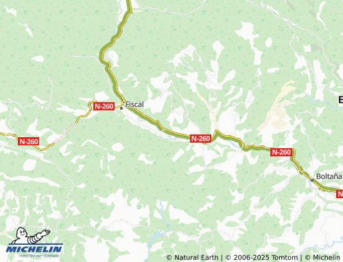 MICHELIN Javierre de Ara map - ViaMichelin