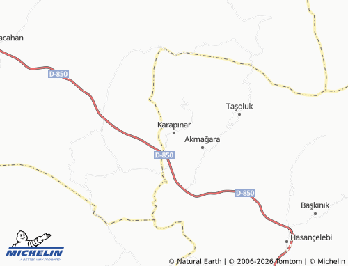 Mappa MICHELIN Karapınar - ViaMichelin