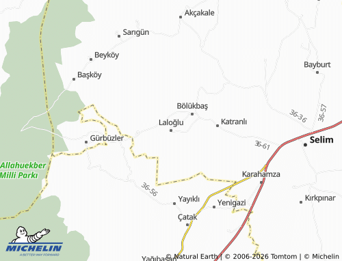 Mappa MICHELIN Laloğlu - ViaMichelin