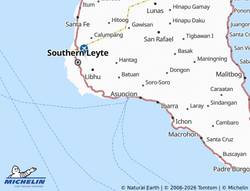MICHELIN Tunga-Tunga map - ViaMichelin