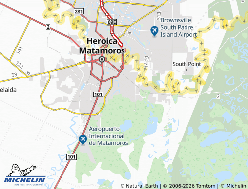 Mappa MICHELIN Nuevo Paraíso - ViaMichelin