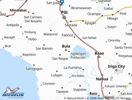 MICHELIN Bula map - ViaMichelin