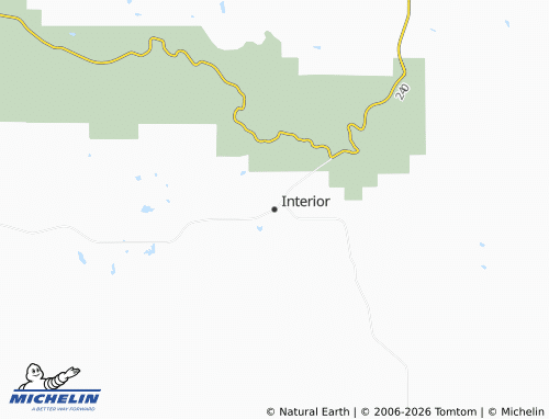 Mappa MICHELIN Interior - ViaMichelin