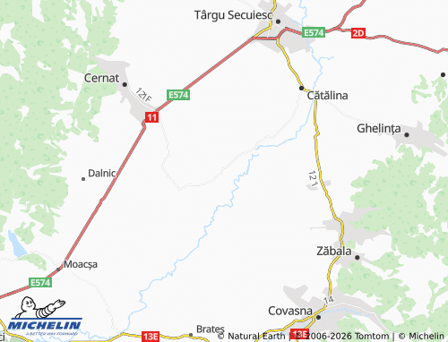 Mappa MICHELIN Mărtineni - ViaMichelin