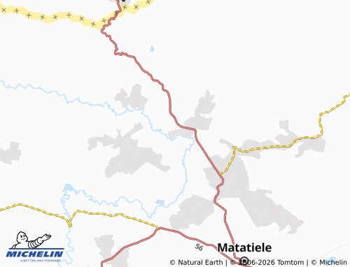 MICHELIN-Landkarte Nchodo - ViaMichelin