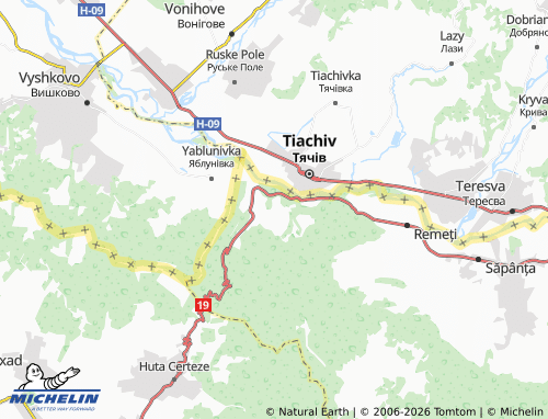 Mapa MICHELIN Piatra - ViaMichelin