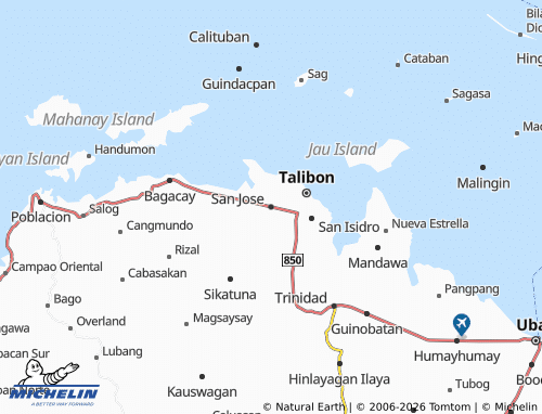 MICHELIN San Jose map - ViaMichelin