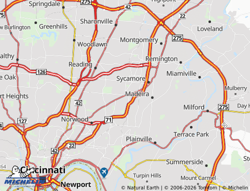 Mapa MICHELIN Silverton - ViaMichelin