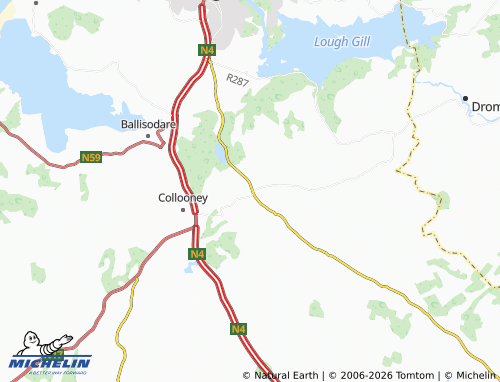 MICHELIN Ballygawley map - ViaMichelin