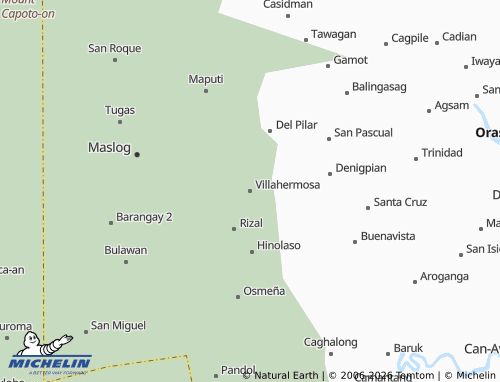 MICHELIN Villahermosa map - ViaMichelin