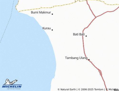 MICHELIN Tambak Sarinah map - ViaMichelin
