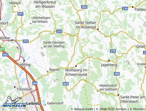 MICHELIN-Landkarte Seibuttendorf - ViaMichelin