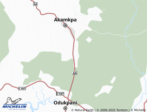MICHELIN Awi map - ViaMichelin