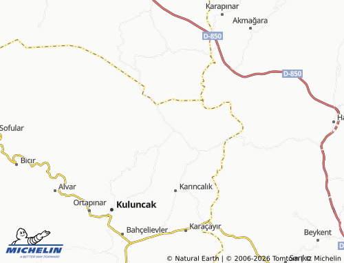 MICHELIN Konaktepe map - ViaMichelin