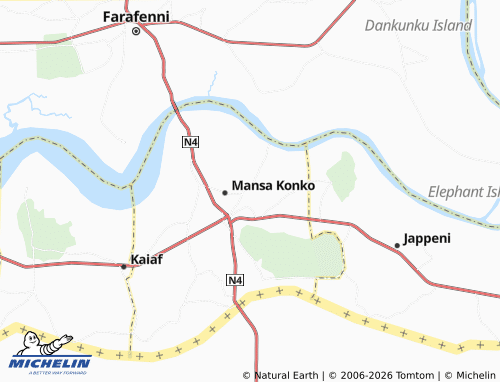 Mappa MICHELIN Sankwia - ViaMichelin