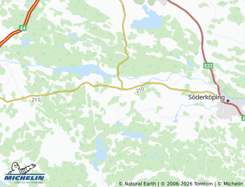 MICHELIN Västra Husby map - ViaMichelin