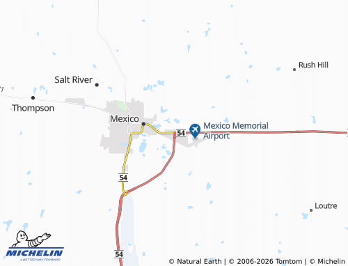 Mapa MICHELIN Vandiver - ViaMichelin