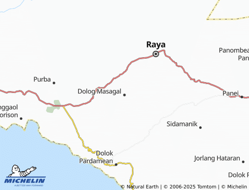MICHELIN Dolog Masagal map - ViaMichelin