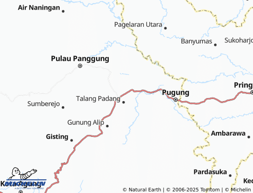 MICHELIN Suka Bandung map - ViaMichelin