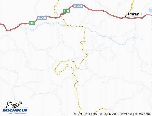 Mappa MICHELIN Çandır - ViaMichelin