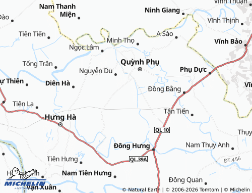 Mapa MICHELIN Quỳnh Bảo - ViaMichelin