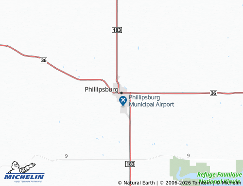 Carte MICHELIN Phillipsburg - ViaMichelin