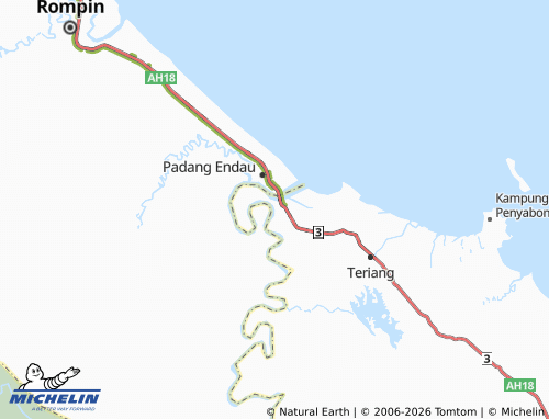 Mapa MICHELIN Rumah Murah Endau - ViaMichelin
